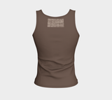 African Body Chalk - Fitted Tank - Earth Brown