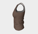 African Body Chalk - Fitted Tank - Earth Brown