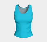 Pueblo Pottery - Fitted Tank - Turquoise