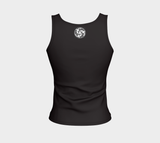 Pueblo Pottery - Fitted Tank - Black