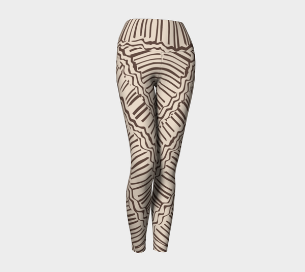 African Body Chalk - Yoga Legging - Ivory