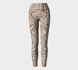 African Body Chalk - Yoga Legging - Ivory